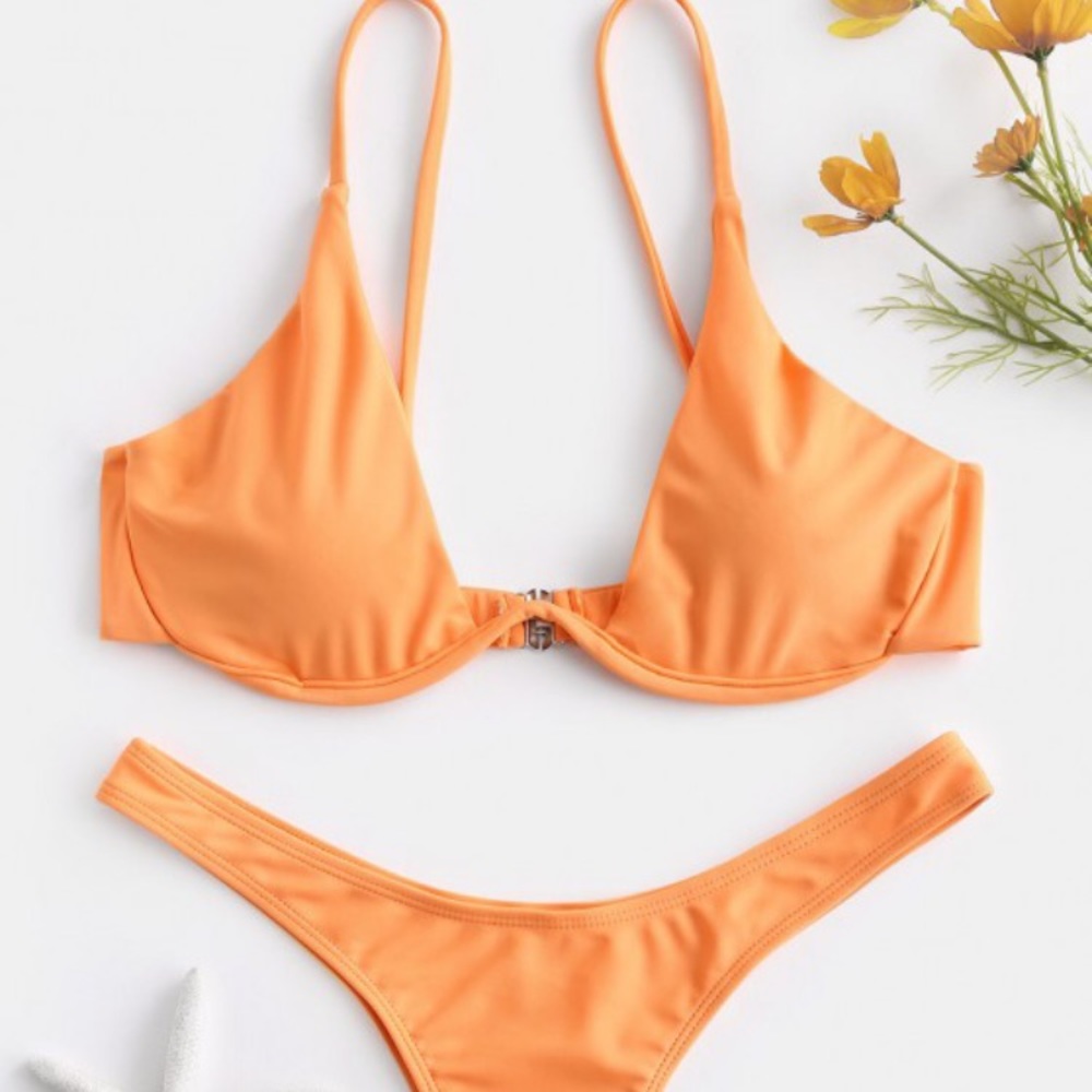 V plunge bathing suit